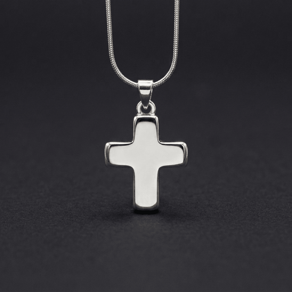 925 Silver Cross Necklace Silver Women's Necklace Soulful Faith Christian Apparel & Jewelry