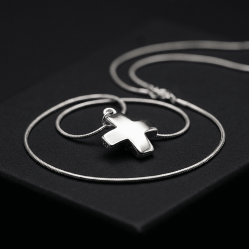 925 Silver Cross Necklace Silver Women's Necklace Soulful Faith Christian Apparel & Jewelry