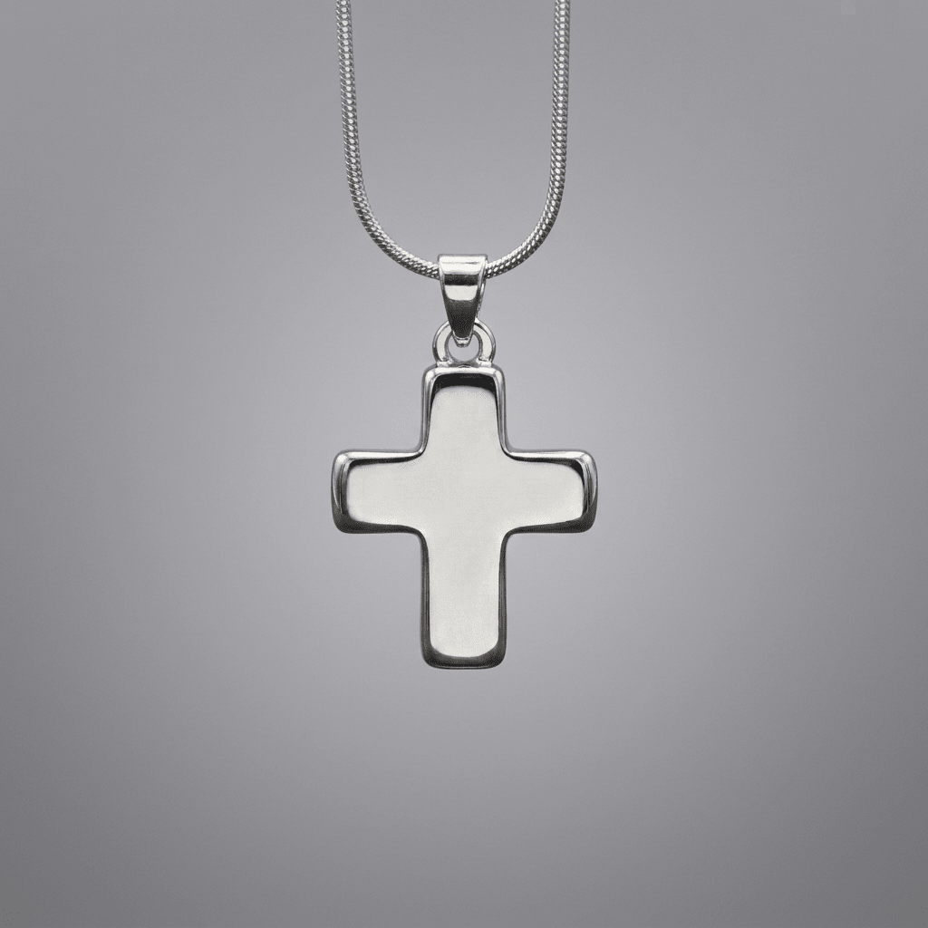 925 Silver Cross Necklace Silver Women's Necklace Soulful Faith Christian Apparel & Jewelry