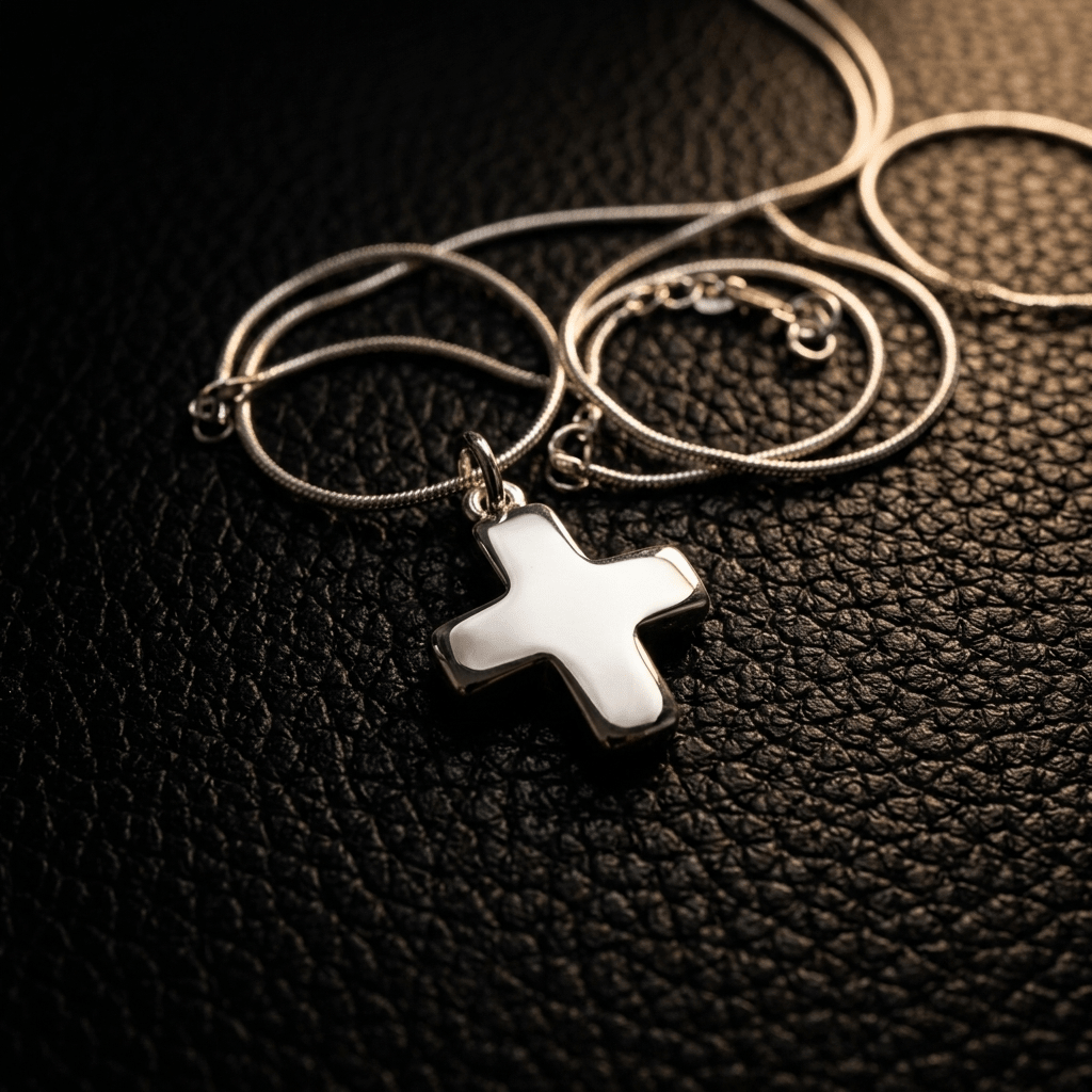 925 Silver Cross Necklace Silver Women's Necklace Soulful Faith Christian Apparel & Jewelry