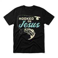 American Made Jesus Fishing Tee S Men's T-Shirt Soulful Faith Christian Apparel & Jewelry