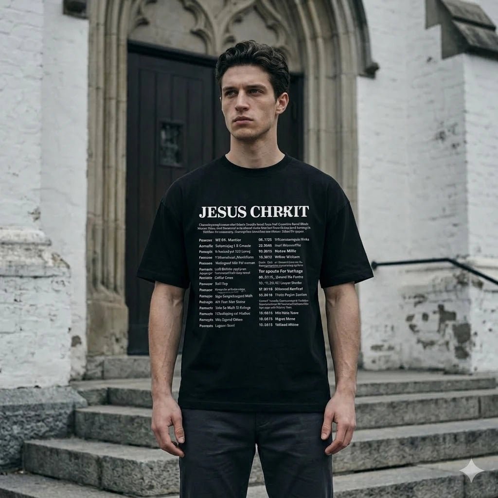 Bible Verse Crew Tee S Men's T-Shirt Soulful Faith Christian Apparel & Jewelry