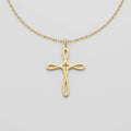 Delicate Cross Necklace Gold Women's Necklace Soulful Faith Christian Apparel & Jewelry