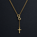 Fade Resistant Cross Necklace Gold Women's Necklace Soulful Faith Christian Apparel & Jewelry