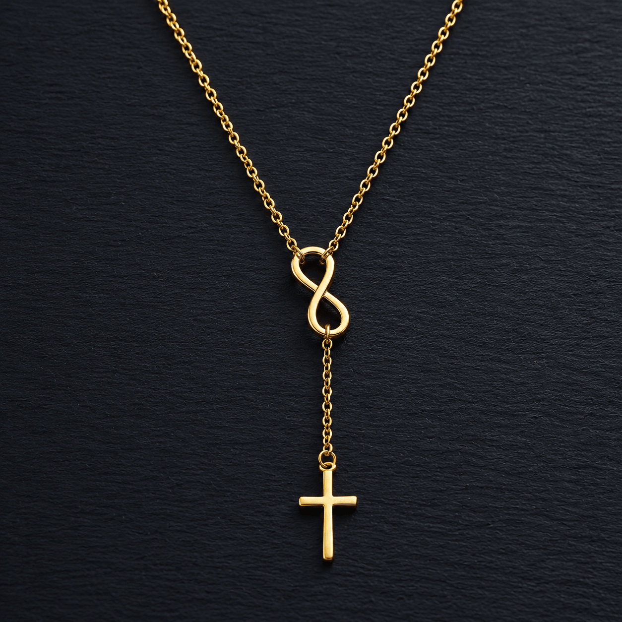 Fade Resistant Cross Necklace Gold Women's Necklace Soulful Faith Christian Apparel & Jewelry