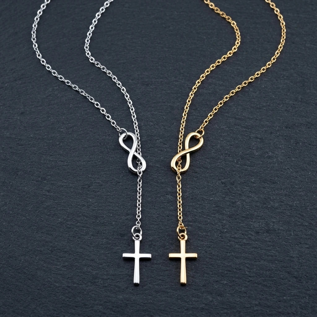 Fade Resistant Cross Necklace Gold Women's Necklace Soulful Faith Christian Apparel & Jewelry