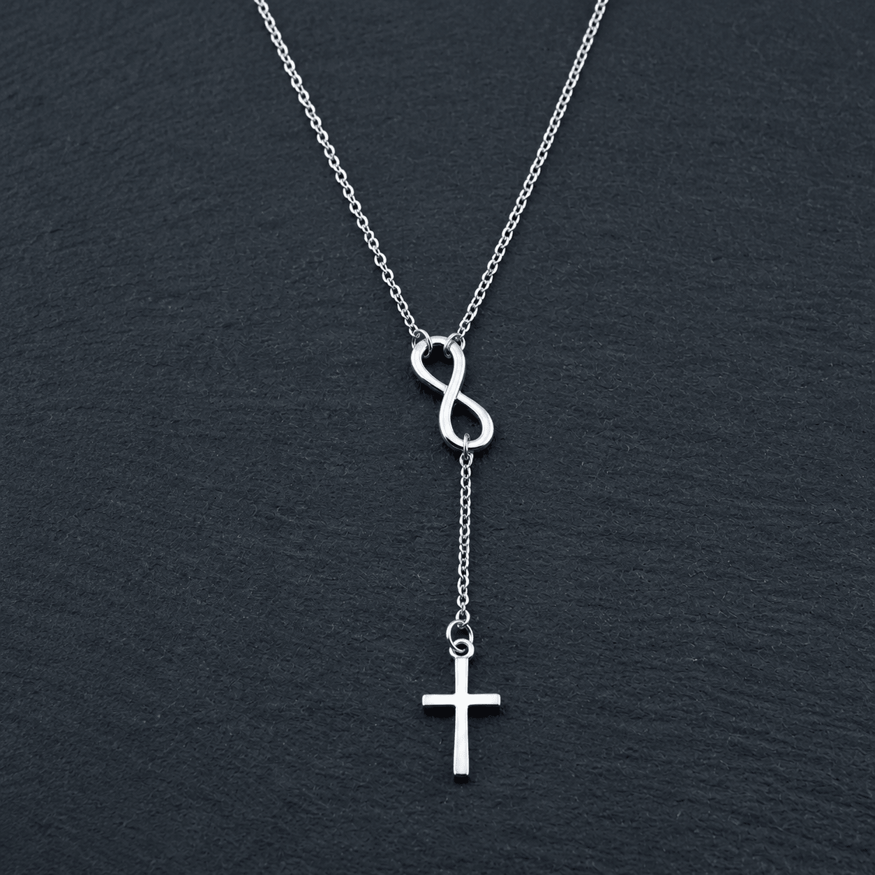 Fade Resistant Cross Necklace Silver Women's Necklace Soulful Faith Christian Apparel & Jewelry
