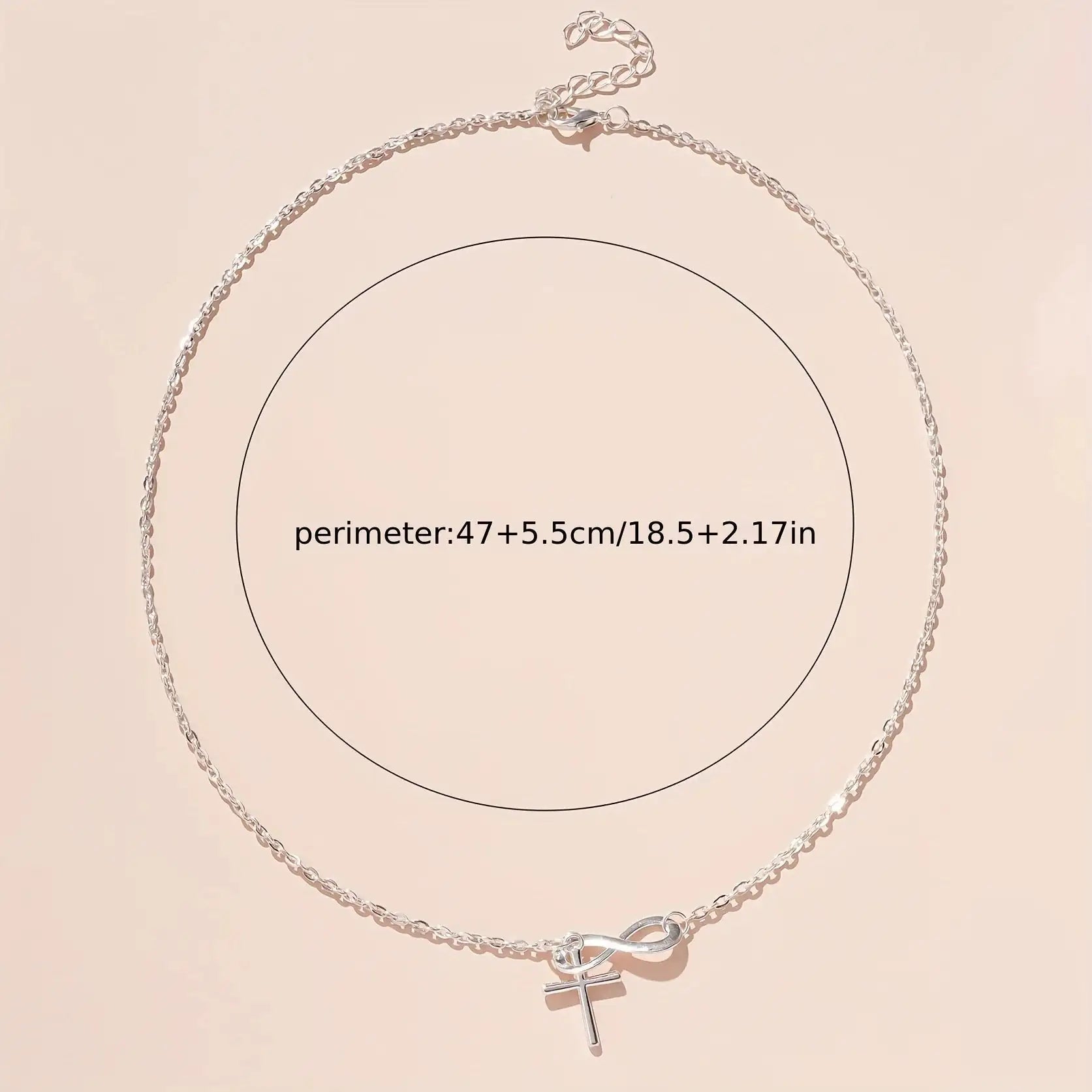 Fade Resistant Cross Necklace Silver Women's Necklace Soulful Faith Christian Apparel & Jewelry