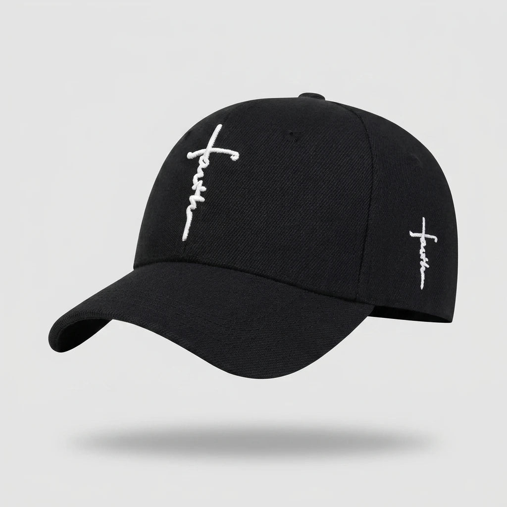Faith Embroidered Cap Pink Baseball Cap Soulful Faith Christian Apparel & Jewelry