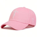 Faith Embroidered Cap Pink Baseball Cap Soulful Faith Christian Apparel & Jewelry
