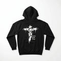 Faith Overcomes Fear Hoodie Black Men's Hoodie Soulful Faith Christian Apparel & Jewelry