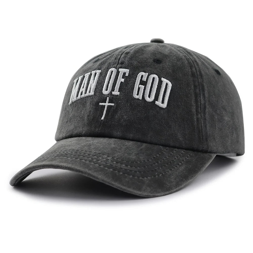 God's Plan Faith Cap Black Baseball Cap Soulful Faith Christian Apparel & Jewelry