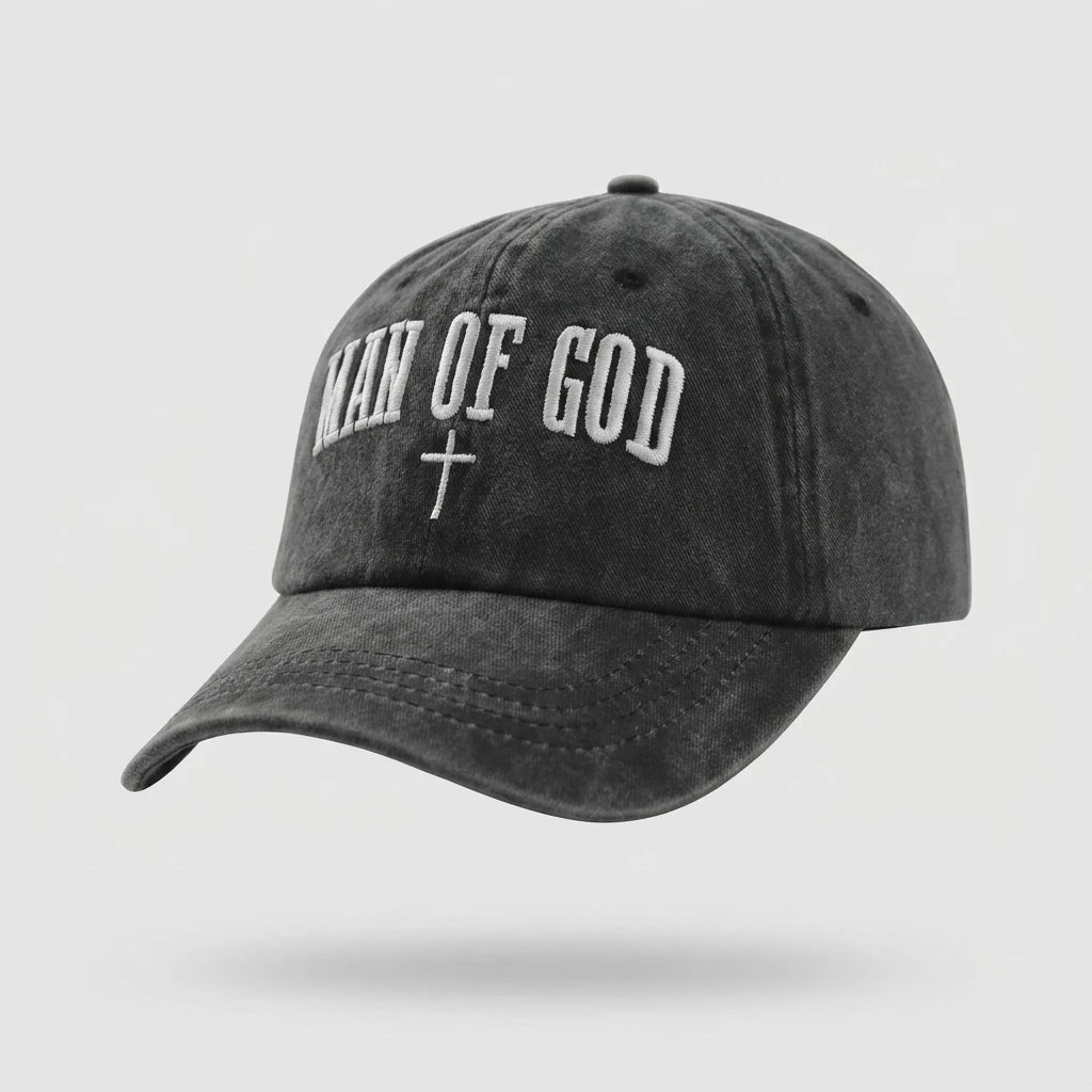 God's Plan Faith Cap Black Baseball Cap Soulful Faith Christian Apparel & Jewelry