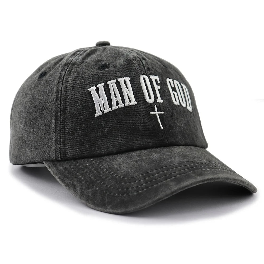 God's Plan Faith Cap Black Baseball Cap Soulful Faith Christian Apparel & Jewelry
