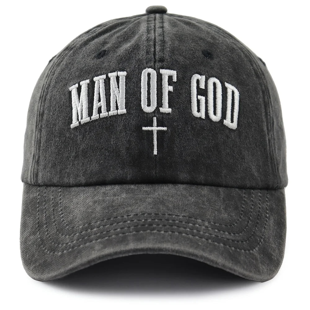 God's Plan Faith Cap Black Baseball Cap Soulful Faith Christian Apparel & Jewelry