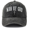 God's Plan Faith Cap Black Baseball Cap Soulful Faith Christian Apparel & Jewelry