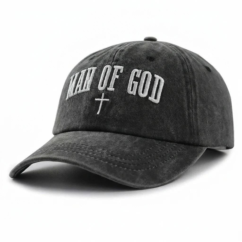 God's Plan Faith Cap Black Baseball Cap Soulful Faith Christian Apparel & Jewelry