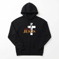I Believe in Jesus Hoodie Black Men's Hoodie Soulful Faith Christian Apparel & Jewelry
