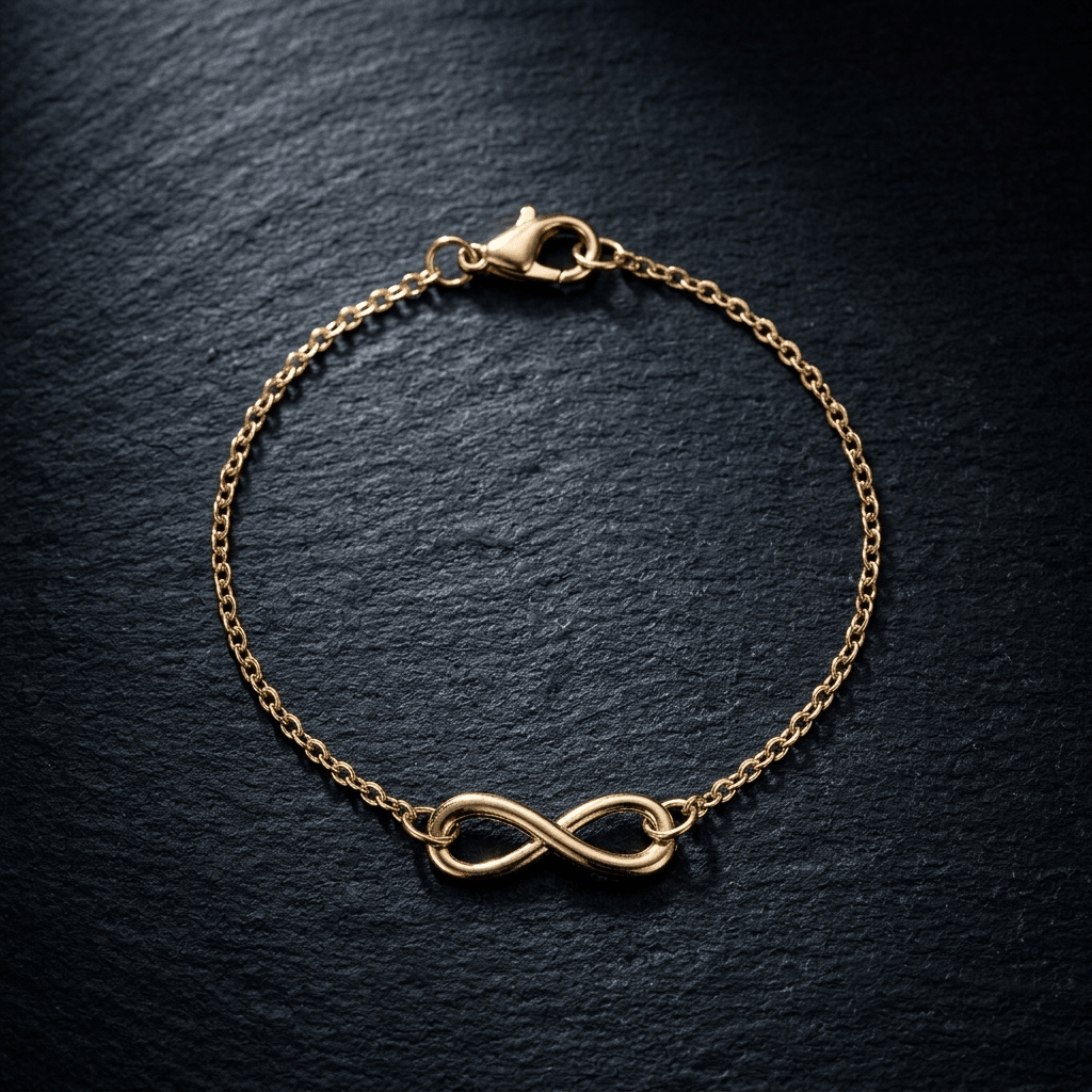Infinity Charm Bracelet Gold Women's Bracelet Soulful Faith Christian Apparel & Jewelry