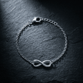 Infinity Charm Bracelet Silver Women's Bracelet Soulful Faith Christian Apparel & Jewelry
