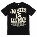Jesus Is King Tee S Men's T-Shirt Soulful Faith Christian Apparel & Jewelry