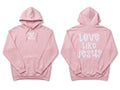 Love Like Jesus Hoodie Light Pink Women's Hoodie Soulful Faith Christian Apparel & Jewelry