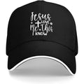Love Me Cross Cap Black Baseball Cap Soulful Faith Christian Apparel & Jewelry