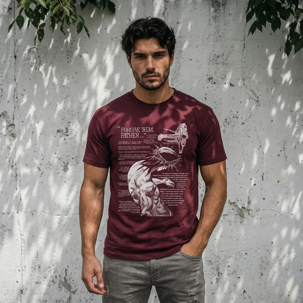 Product — Concrete Wall/Urban - Male | Serious | Generated by Modelize