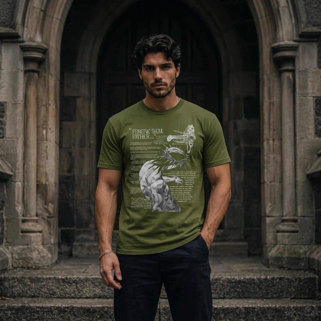 Product — Church Steps / Urban Exterior - Male | Serious | Generated by Modelize