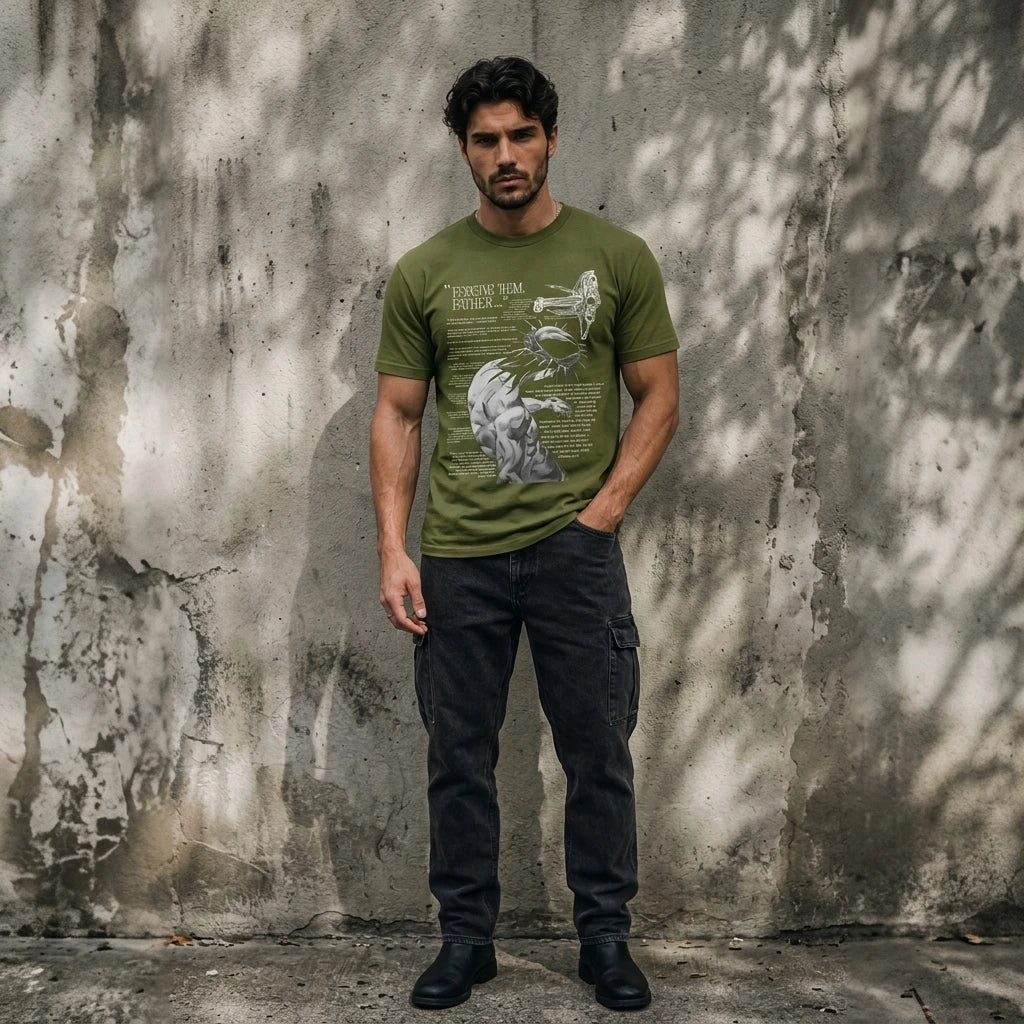 Product — Concrete Wall/Urban - Male | Serious | Generated by Modelize