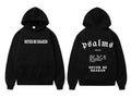 Never Be Shaken Psalm 62:2 Hoodie Black Men's Hoodie Soulful Faith Christian Apparel & Jewelry