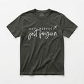 Not Perfect Just Forgiven Tee Dark Gray Women's T-Shirt Soulful Faith Christian Apparel & Jewelry