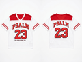 Psalm 23 V-Neck Tee White Men's T-Shirt Soulful Faith Christian Apparel & Jewelry