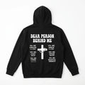 Romans 1:22 Faith Hoodie Black Men's Hoodie Soulful Faith Christian Apparel & Jewelry