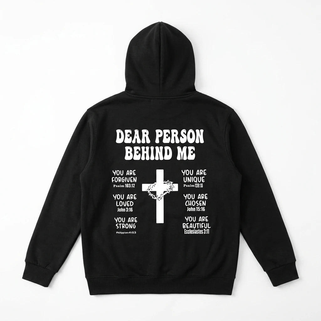 Romans 1:22 Faith Hoodie Black Men's Hoodie Soulful Faith Christian Apparel & Jewelry