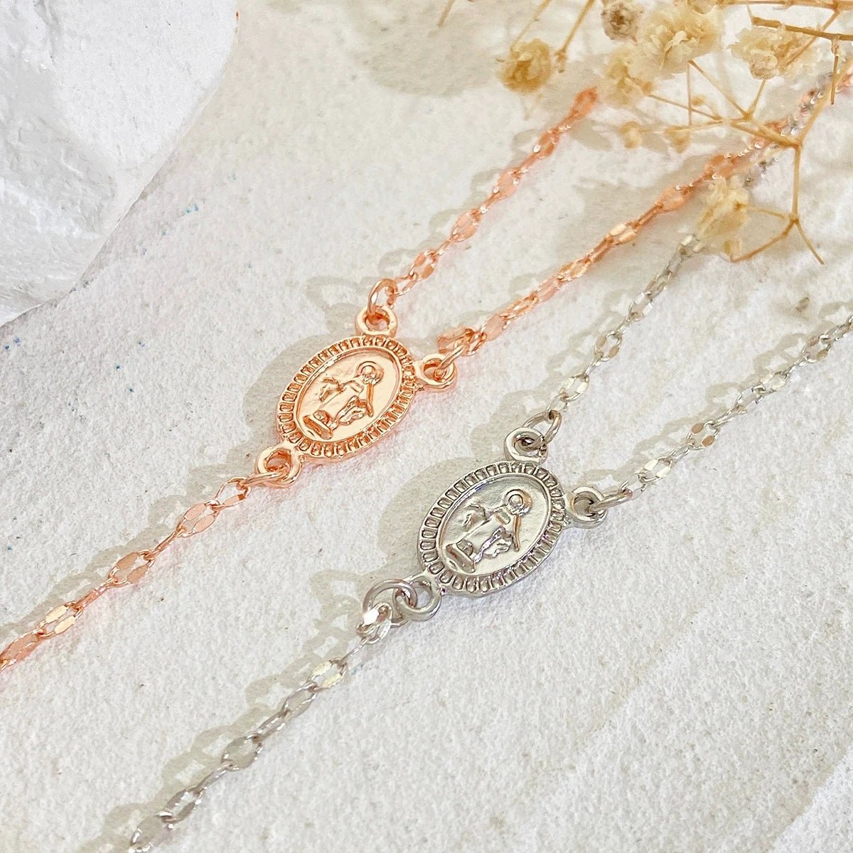 Rosary Cross Necklace Silver Women's Necklace Soulful Faith Christian Apparel & Jewelry