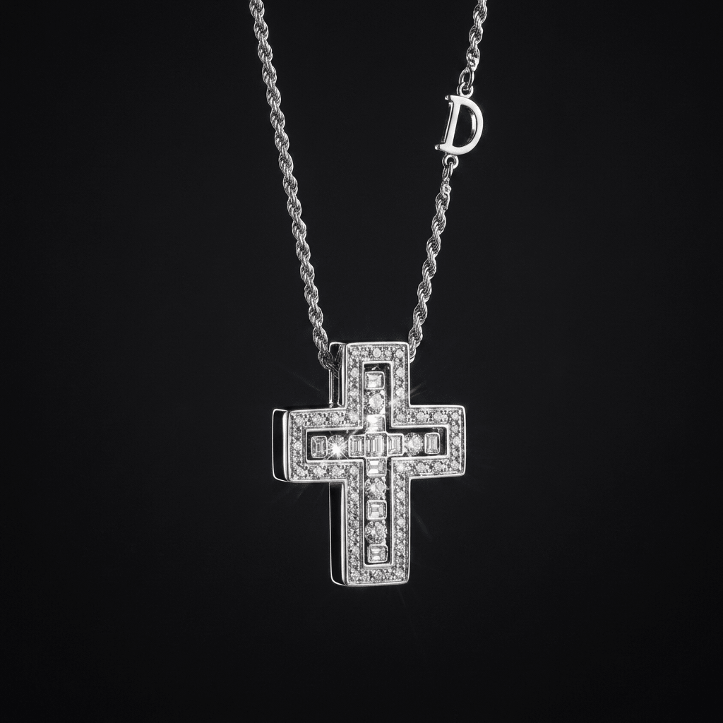 Sterling Silver Cross Necklace Silver Women's Necklace Soulful Faith Christian Apparel & Jewelry