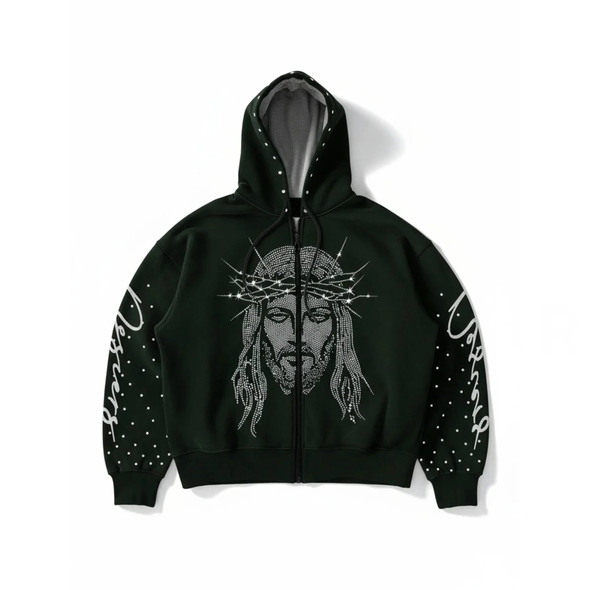 Thorns & Diamonds Streetwear Hoodie Black Men's Hoodie Soulful Faith Christian Apparel & Jewelry