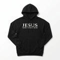 Way Truth Life Hoodie Black Men's Hoodie Soulful Faith Christian Apparel & Jewelry
