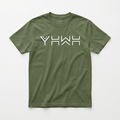 Yahweh YHWH Graphic Tee Green Men's T-Shirt Soulful Faith Christian Apparel & Jewelry
